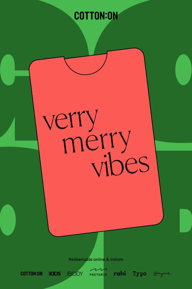 eGift Card, Very Merry Vibes